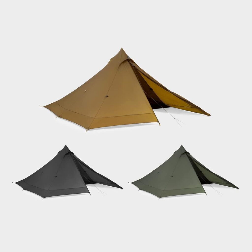 ブラック・オリーブグリーン・ウルフブラウンの3カラーの展開がある。