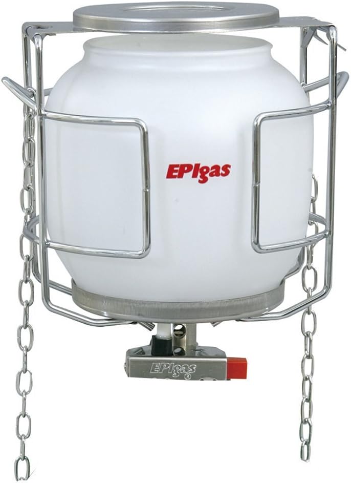EPIgasのMBランタンオートには、ホヤ部を保護するワイヤーガードを完備。