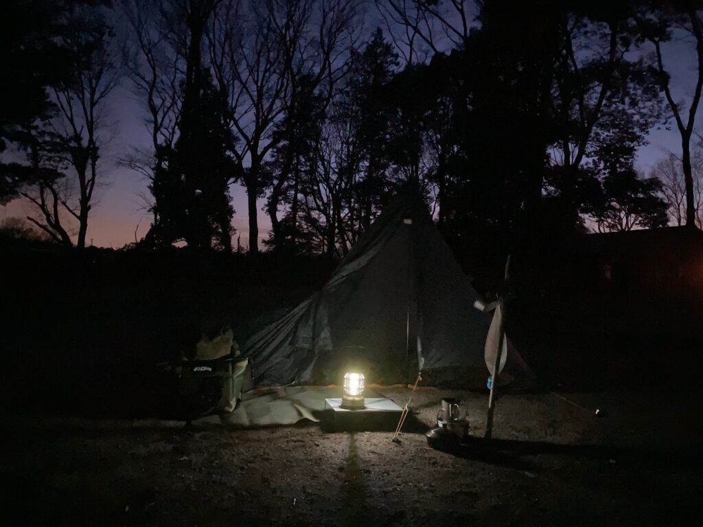 ダイソー:調光機能付ランタンの明るさをレビュー