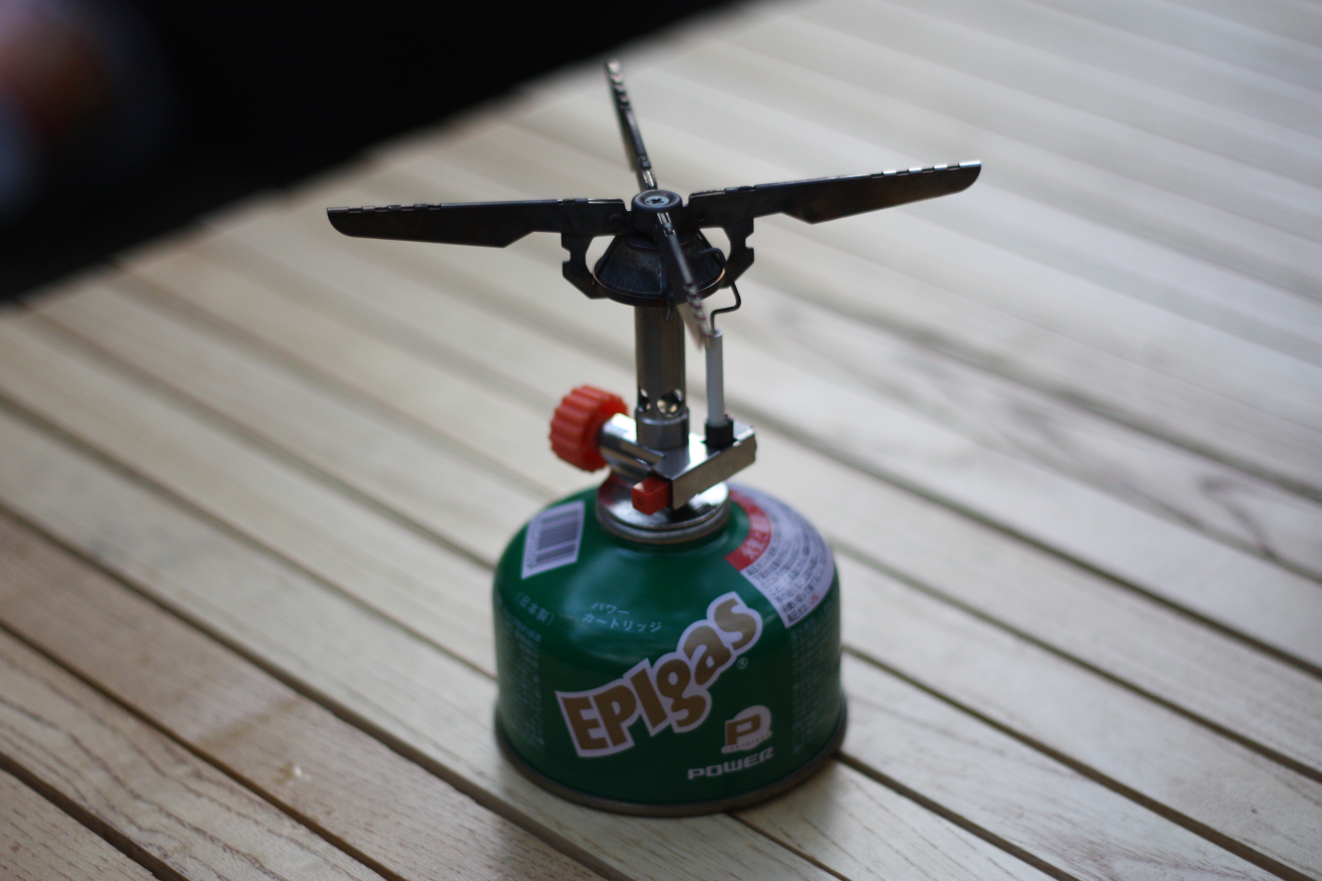 一体型のシングルバーナー