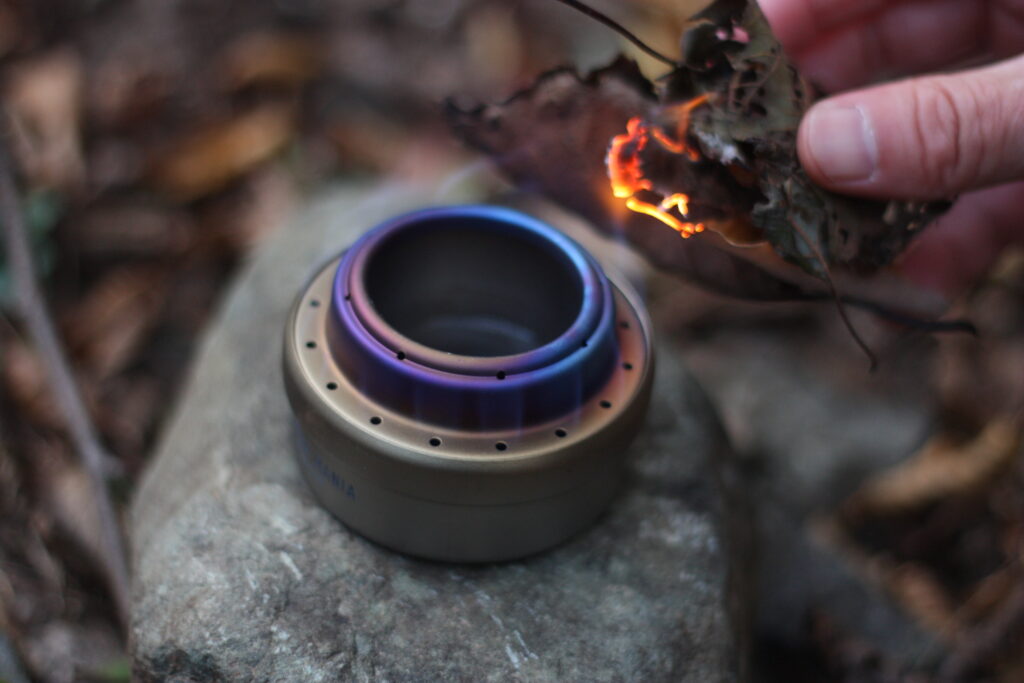 筆者のアルコールストーブ