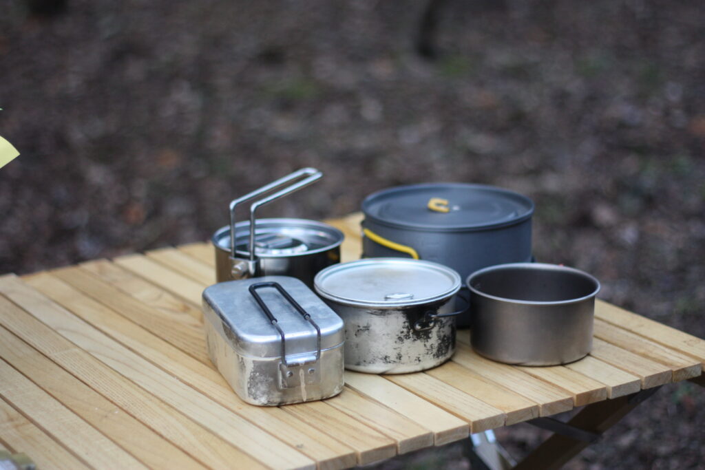 筆者の調理器具一式