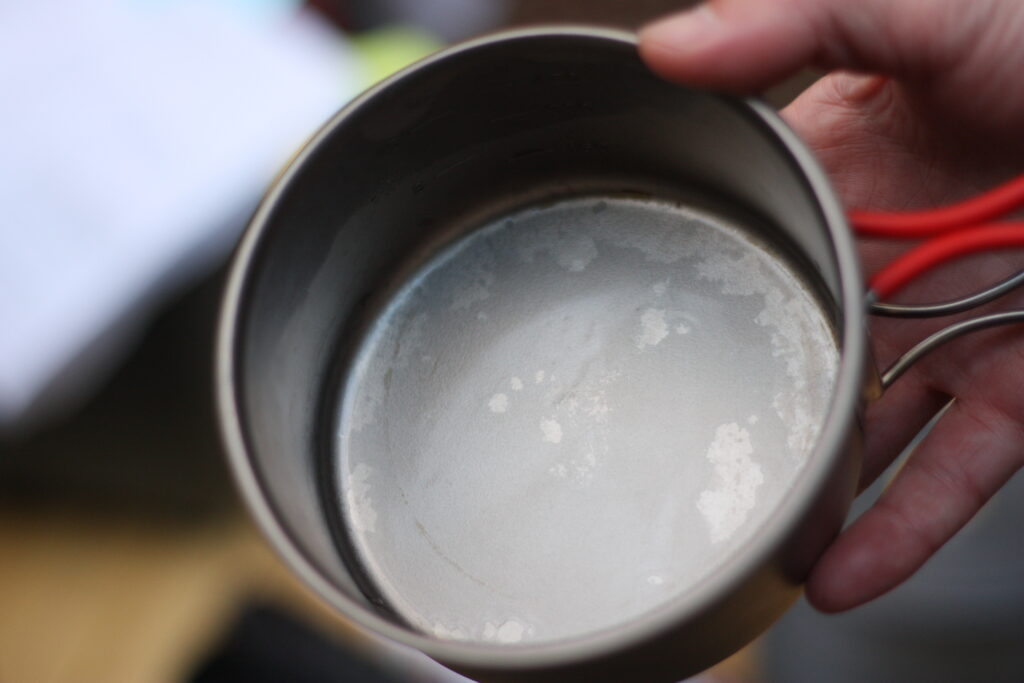 筆者のチタンクッカー