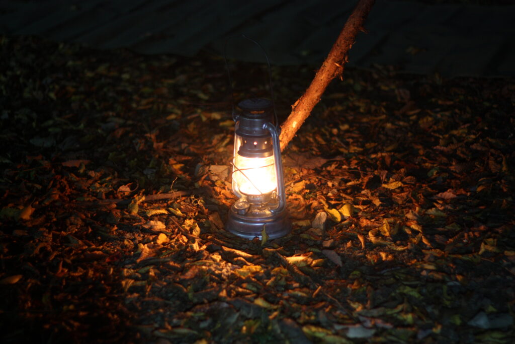 筆者の非加圧式灯油ランタン