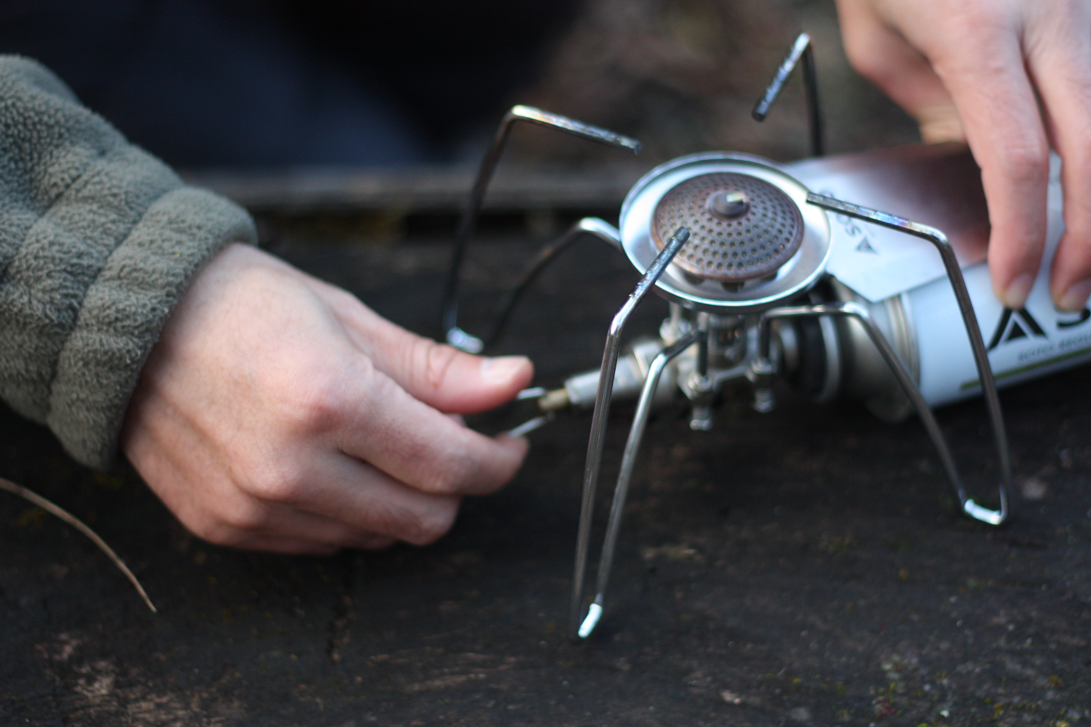 筆者のシングルバーナー