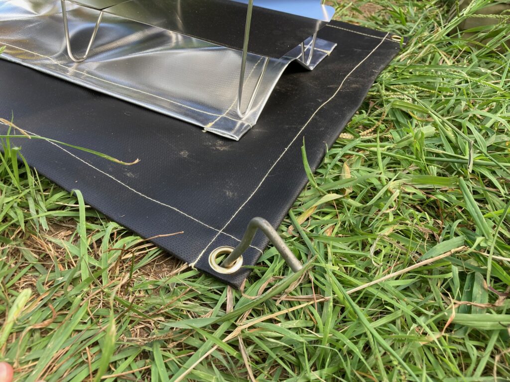 ZENCamps焚き火専用シートの便利な機能性を紹介