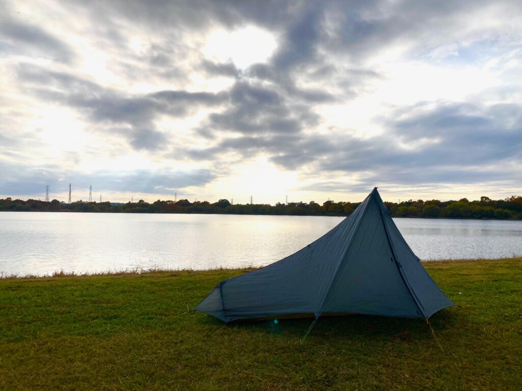 筆者のシングルウォールテント