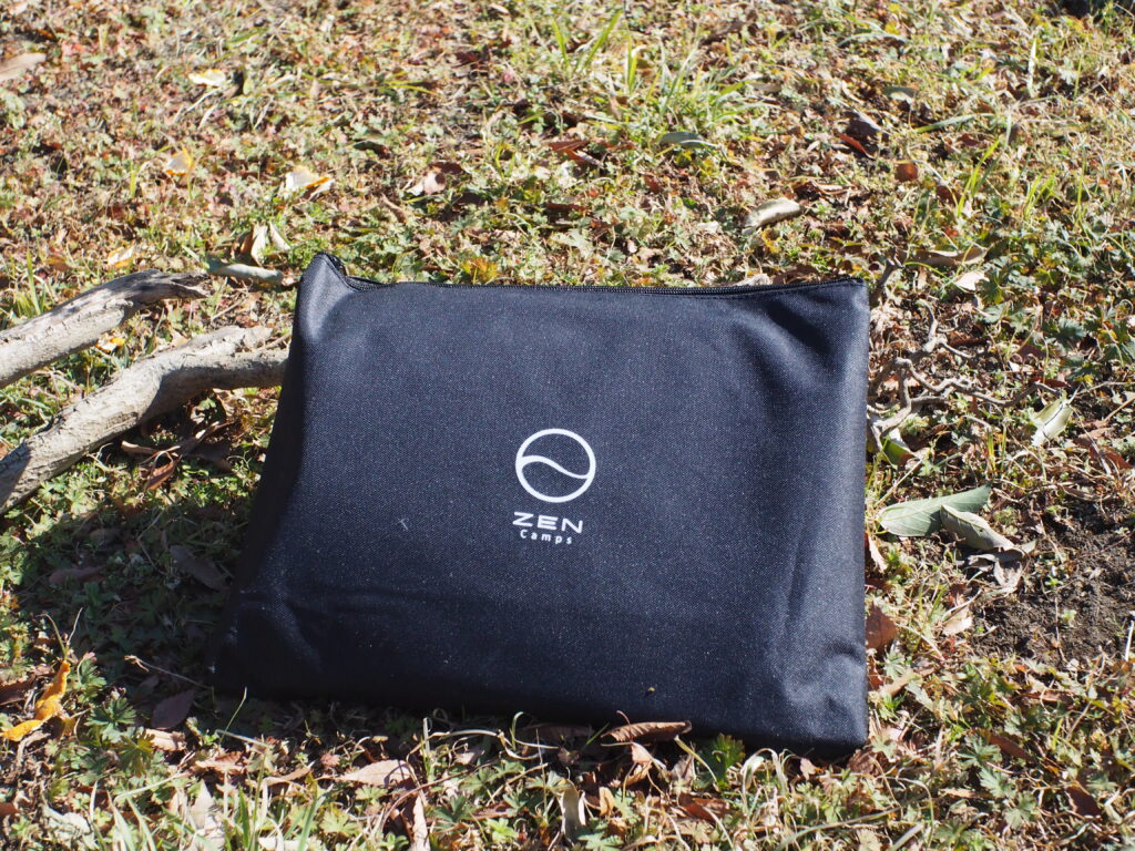 筆者の焚き火台NT FIRE STANDの収納袋