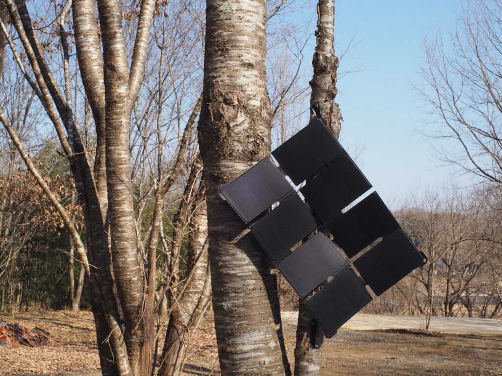 筆者のソーラーパネル